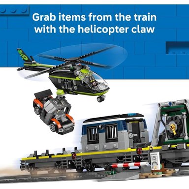 LEGO CITY TREN DE POLICÍA 678 PIEZAS - 5