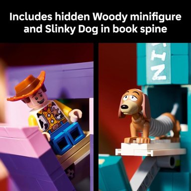 LEGO DISNEY PIXAR TOY STORY SLINKY DOG BOOKENDS 813 PIEZAS - 6