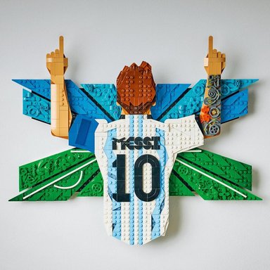 LEGO LIONEL MESSI CELEBRACIÓN 43018 - 4