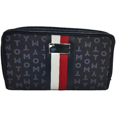 BILLETERA TOMMY HILFIGER MONOGRAM BLUE MUJER - 1