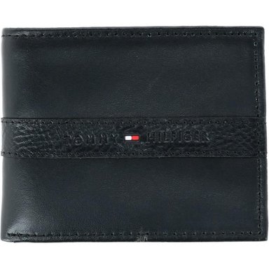 BILLETERA TOMMY HILFIGER 1018 DEEP BLACK HOMBRE - 1