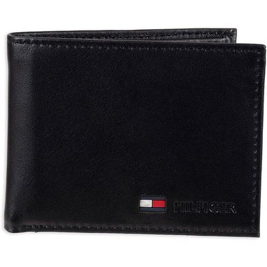 BILLETERA TOMMY HILFIGER 1018 BLACK STOCKTON HOMBRE - 1