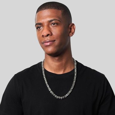 COLLAR INVICTA JEWELRY 8 MM HOMBRE - 4