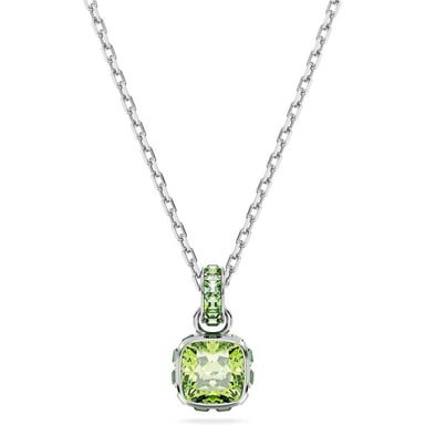 SWAROVSKI COLLAR BIRTHSTONE AGOSTO RODIO | VERDE - 1