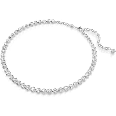 SWAROVSKI COLLAR TENNIS CRISTALES IMBER RODIO | PLATEADO - 2