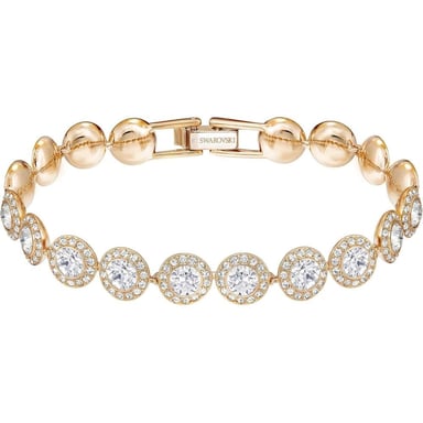 SWAROVSKI PULSERA TENNIS UNA ANGELIC ORO ROSA | ORO ROSA - 1
