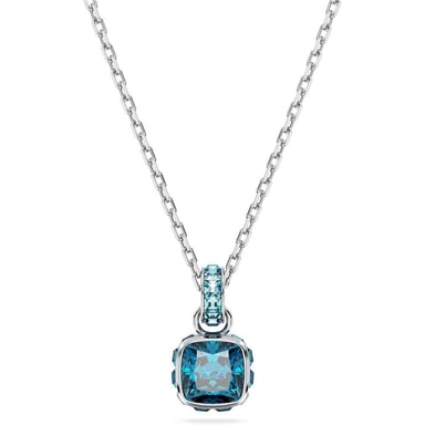 SWAROVSKI COLLAR BIRTHSTONE DICIEMBRE RODIO | AZUL - 1