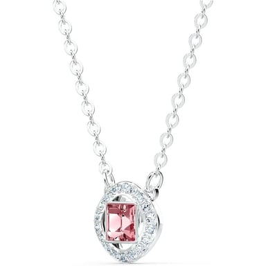 SWAROVSKI COLLAR ANGELIC SQUARE RODIO | ROSA - 3