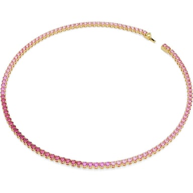 SWAROVSKI COLLAR UNA ANGELIC | ROSADO / DORADO - 2