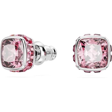 SWAROVSKI ARETES STUD CUADRADO BIRTHSTONE OCTUBRE RODIO | ROSA - 2