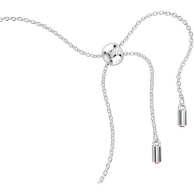 SWAROVSKI PULSERA CORAZÓN INFINITO RODIO | ROSA/PLATEADO - 3