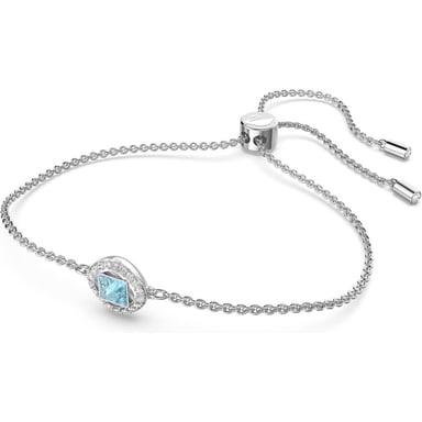 SWAROVSKI PULSERA CUADRADA ANGELIC SQUARE RODIO | AGUA - 2