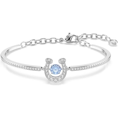 SWAROVSKI PULSERA BANGLE HERRADURA RODIO | PLATEADO - 1