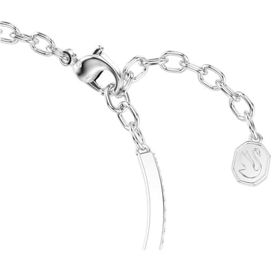 SWAROVSKI PULSERA BANGLE HERRADURA RODIO | PLATEADO - 3