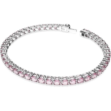 SWAROVSKI PULSERA TENNIS MATRIX RODIO SMALL | ROSA - 2