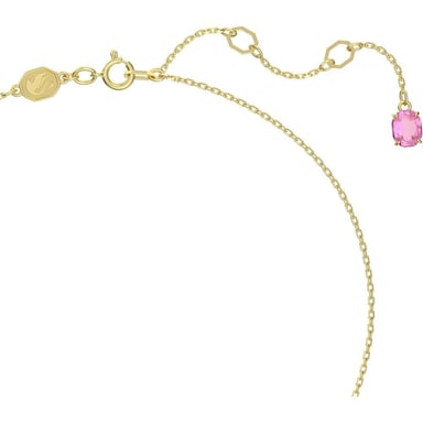 SWAROVSKI COLLAR PENDIENTE FLOR IDYLLIA ORO | ROSA - 3