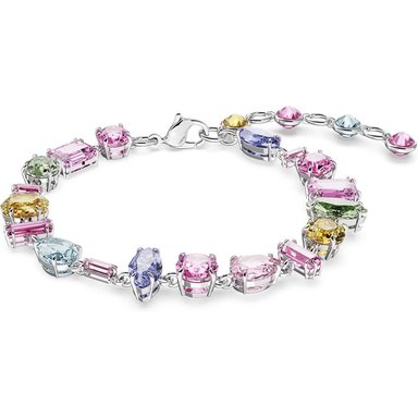 SWAROVSKI PULSERA MIXTO GEMA RODIO | MULTICOLOR - 1
