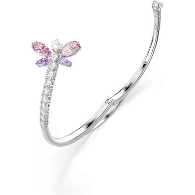 SWAROVSKI X ARIANA GRANDE PULSERA LIBÉLULA RODIO MEDIUM | ROSA/PLATEADO - 3