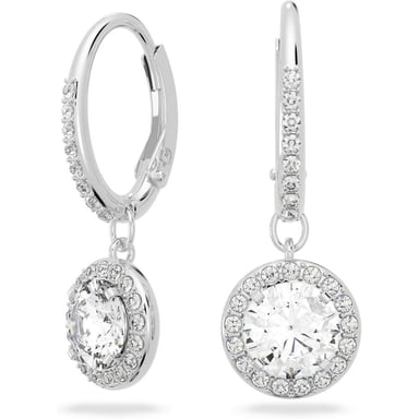 SWAROVSKI ARETES DROP ANGELIC RODIO | PLATEADO - 1
