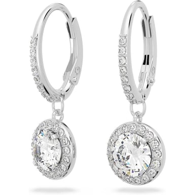 SWAROVSKI ARETES DROP ANGELIC RODIO | PLATEADO - 2