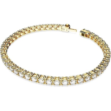 SWAROVSKI PULSERA TENNIS MATRIX ORO MEDIUM | DORADO - 2