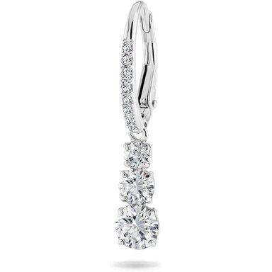 SWAROVSKI ARETES DROP TRILOGY STILLA ATTRACT RODIO | PLATEADO - 3