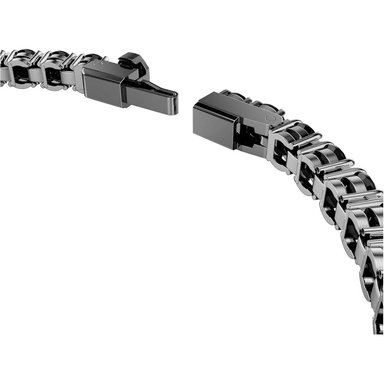 SWAROVSKI PULSERA TENNIS MATRIX RUTENIO LARGE | NEGRO - 3