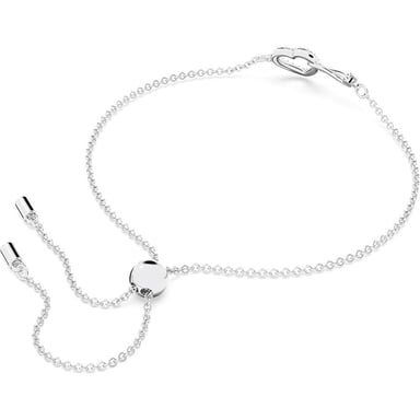 SWAROVSKI PULSERA INFINITO CORAZÓN HYPERBOLA | PLATEADO - 3