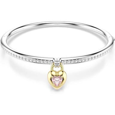 SWAROVSKI PULSERA BANGLE CORAZÓN | PLATEADO - 1