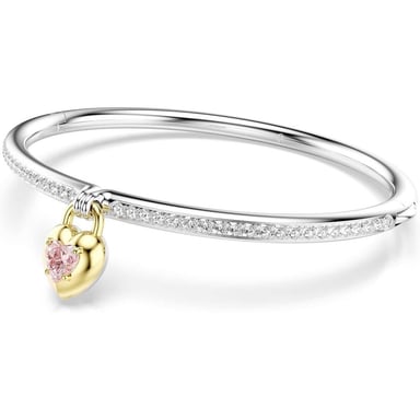 SWAROVSKI PULSERA BANGLE CORAZÓN | PLATEADO - 2