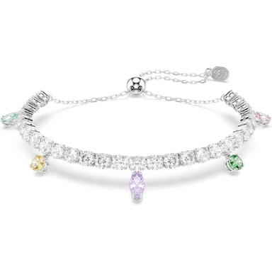 SWAROVSKI X ARIANA GRANDE PULSERA CRISTALES COLGANTES RODIO | MULTICOLOR - 1