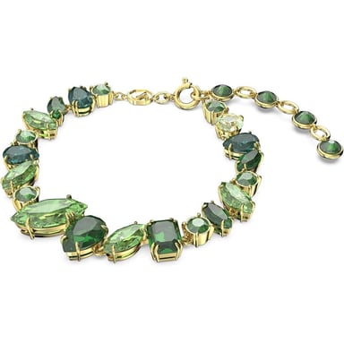 SWAROVSKI PULSERA CRISTALES MIXTOS GEMA ORO | VERDE - 2
