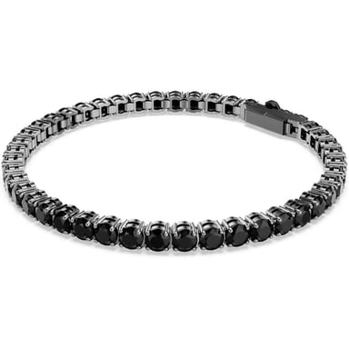 SWAROVSKI PULSERA TENNIS MATRIX RUTENIO SMALL | NEGRO - 2