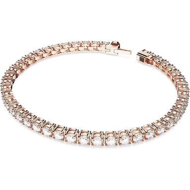 SWAROVSKI PULSERA TENNIS MATRIX ORO ROSA MEDIUM | ORO ROSA - 2
