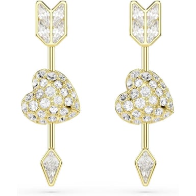 SWAROVSKI ARETES COLGANTES IDYLLIA | DORADO/BLANCO - 1