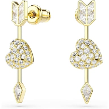 SWAROVSKI ARETES COLGANTES IDYLLIA | DORADO/BLANCO - 2