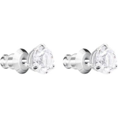 SWAROVSKI ARETES STUD STILLA RODIO | PLATEADO - 3