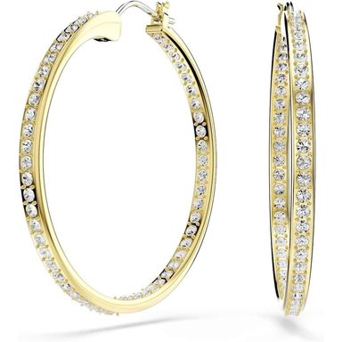 SWAROVSKI ARETES ARO PAVÉ CRISTALES ORO | DORADO - 1