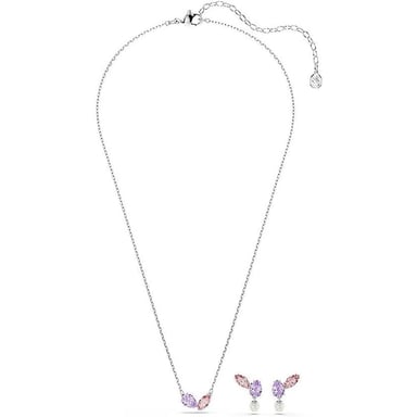 SWAROVSKI X ARIANA GRANDE SET JOYERÍA CRISTALES RODIO | MULTICOLOR - 2