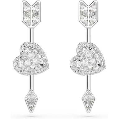 SWAROVSKI ARETES COLGANTES IDYLLIA | PLATEADO - 1