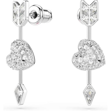 SWAROVSKI ARETES COLGANTES IDYLLIA | PLATEADO - 2