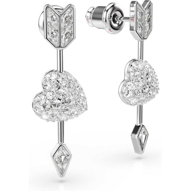 SWAROVSKI ARETES COLGANTES IDYLLIA | PLATEADO - 3