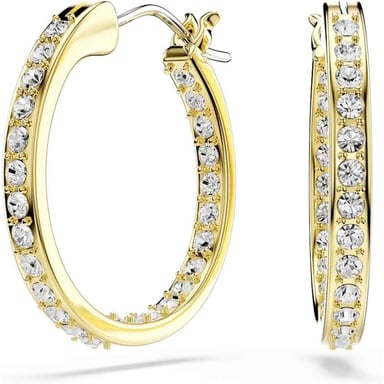 SWAROVSKI ARETES ARO CRISTALES PAVÉ ORO | DORADO - 1
