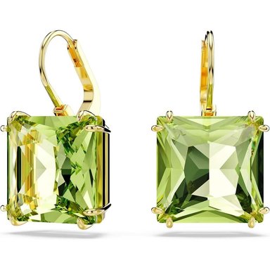 SWAROVSKI ARETES STUD OCTAGONO MILLENIA ORO | VERDE - 2