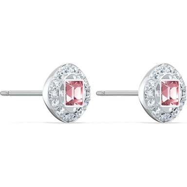 SWAROVSKI ARETES STUD CUADRADO ANGELIC SQUARE RODIO | ROSA - 3