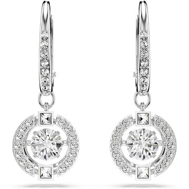 SWAROVSKI ARETES DROP UNA RODIO | TRANSPARENTE - 2