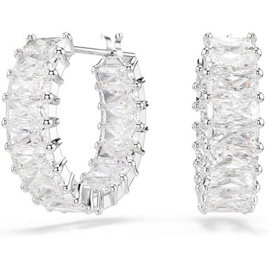 SWAROVSKI ARETES ARO MATRIX ZIRCONIA RODIO | TRANSPARENTE - 1
