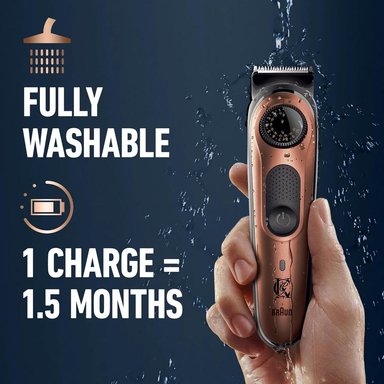 MAQUINA RECORTADORA DE BARBA PRO KING C. GILLETTE - 6