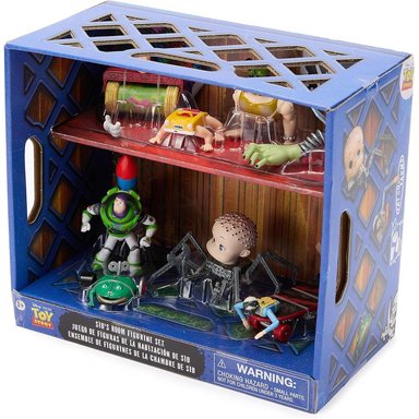 SET JUGUETES HABITACION DE SID TOY STORY DISNEY STORE - 4