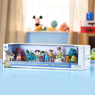 SET MEGAJUGUETES 19 PERSONAJES TOY STORY DISNEY STORE - 2
